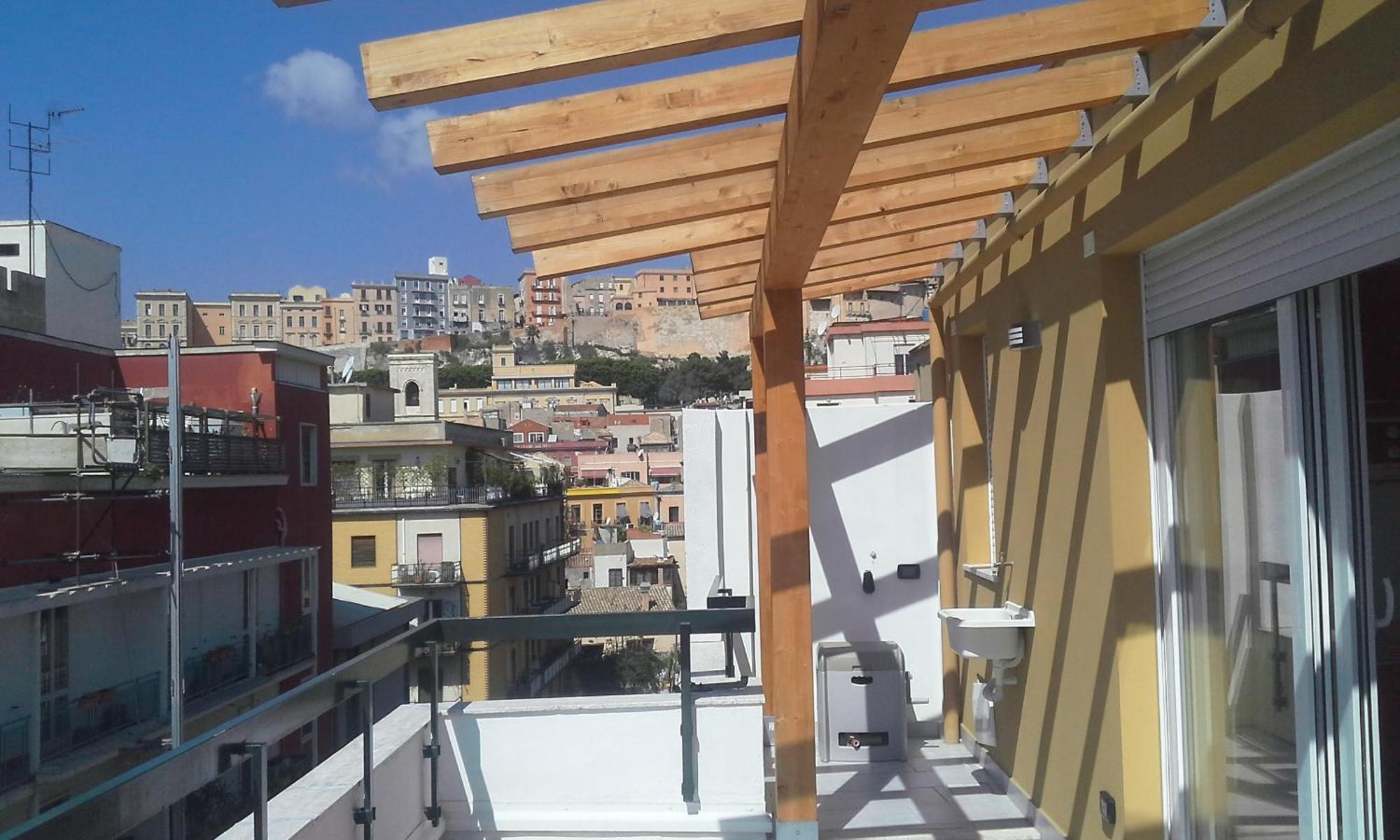 Monolocale Sonnino Villa Cagliari Exteriör bild